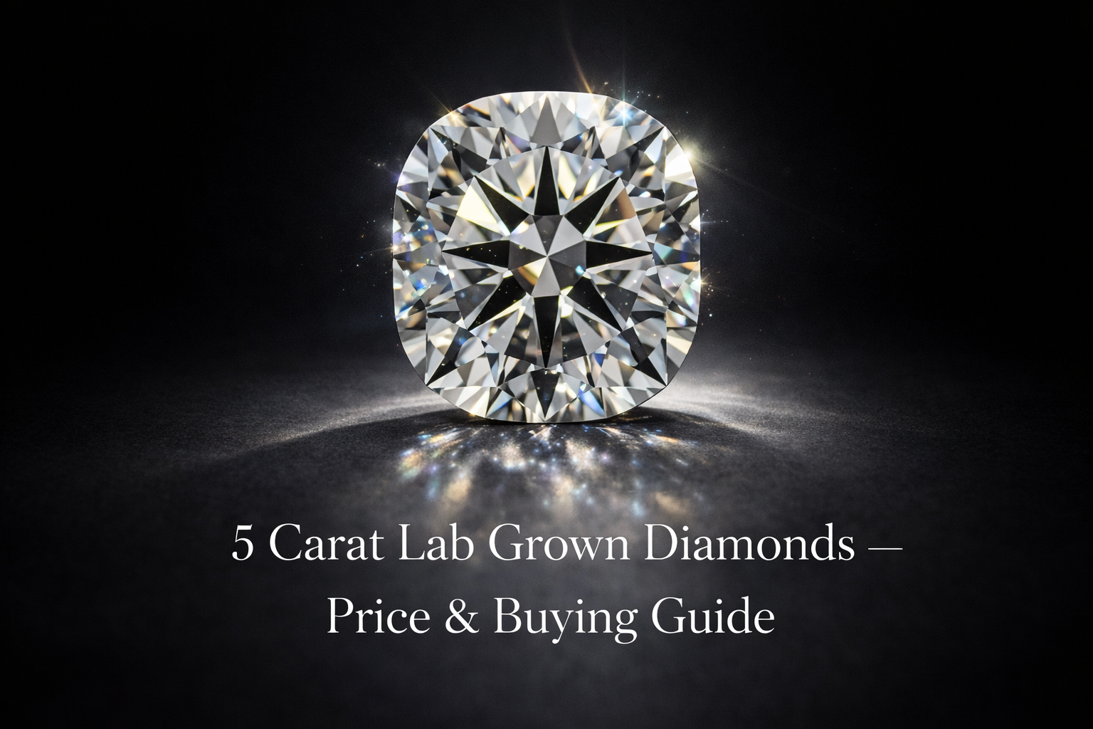 5 carat lab grown diamond - Size, Cost & Buying Tips