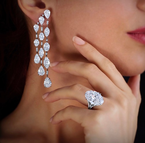 Lab Grown Fancy Shaped Diamond Jewelry
