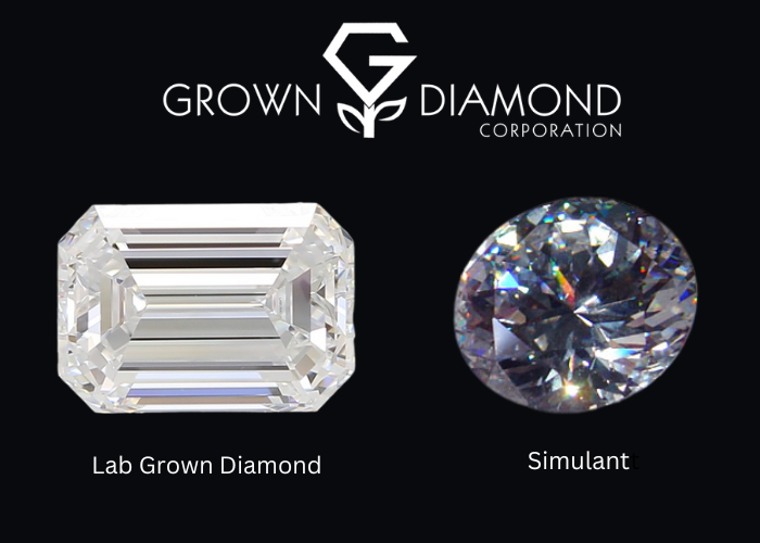 Simulated Diamonds vs Synthetic Diamonds